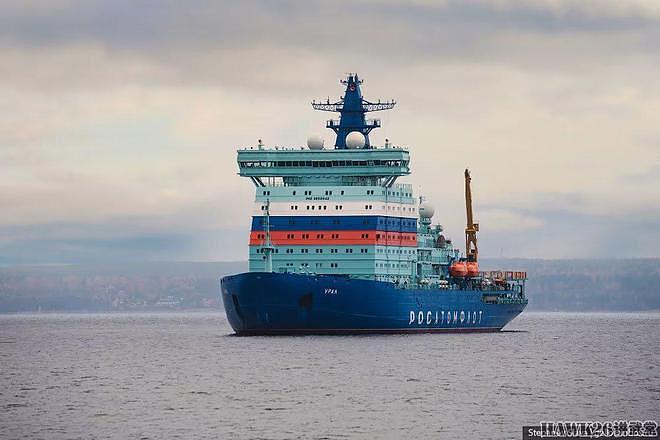 “乌拉尔”号核动力破冰船在芬兰湾海试 俄罗斯北极航线的守护神 - 47