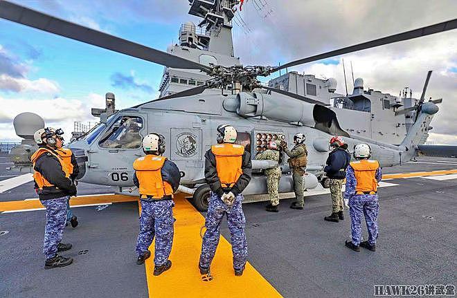 美日在菲律宾海域联合反潜训练“海鹰”在“出云”航母补充弹药 - 6