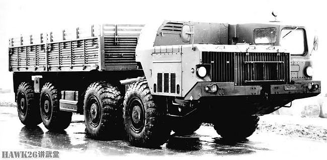 图说：MAZ-543系列重型车辆发展史“苏联红色驮马”的暴力美学 - 22