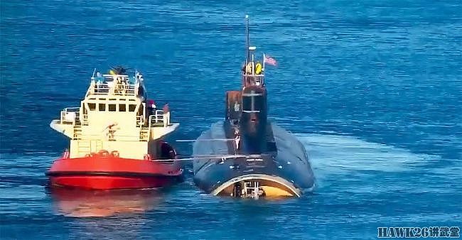 “康涅狄格”号核潜艇驶离圣地亚哥 艇艏已完全消失 损坏情况严重 - 3