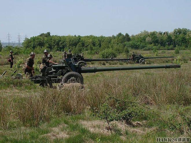 解答：俄乌冲突前线的牵引式反坦克炮 苏联主力装备 中国曾经仿制 - 13