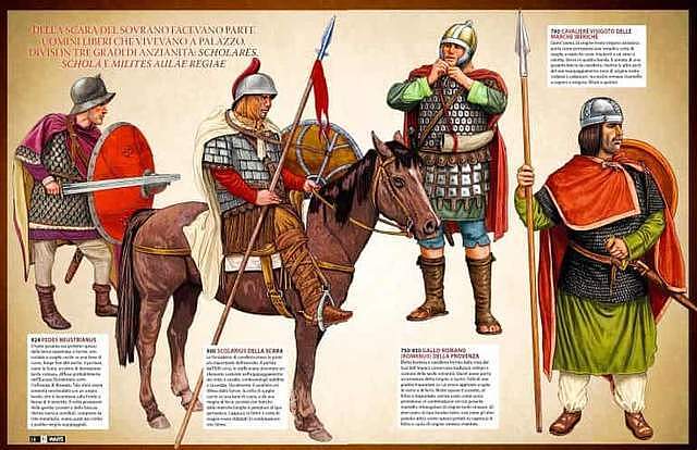 骑士制度先驱：那些名家笔下的西哥特、伦巴第与法兰克兵役特色 - 14