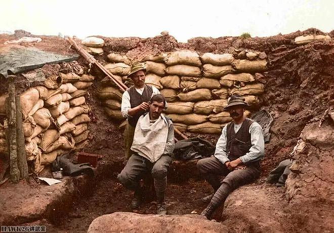 第一次世界大战染色照片：先进技术为历史注入活力 触摸生动瞬间 - 12