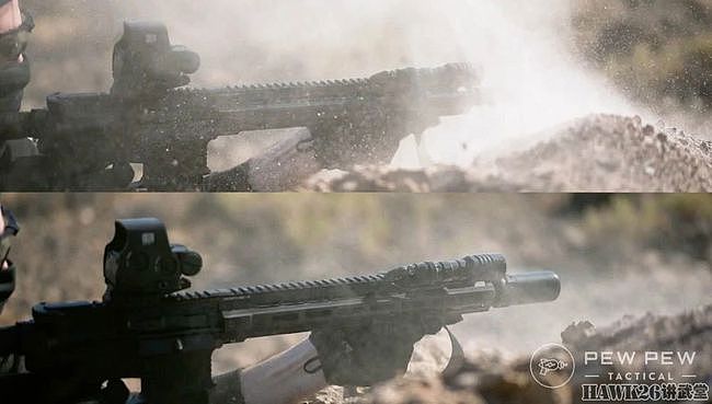 评测：七种AR-15枪口装置性能排名 后坐力 枪口焰 冲击波相互制约 - 24