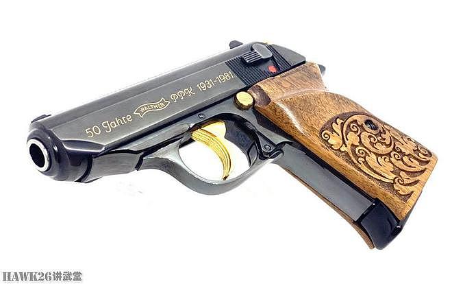 细看：瓦尔特PPK 50周年纪念款手枪 见证德国枪械制造的顶尖工艺 - 8
