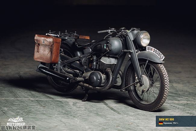 DKW NZ500摩托车 二战德军重要装备 消逝在历史长河中的著名品牌 - 2
