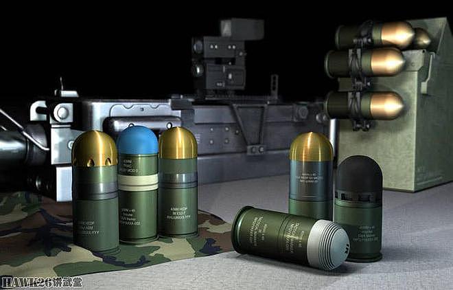 莱茵金属SSW40自动榴弹发射器 采用弹匣供弹 配备40mm中速榴弹 - 6