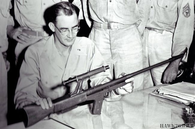 有趣神秘的45A无托步枪 驻菲律宾美军的超前设计 仅剩下几张照片 - 4