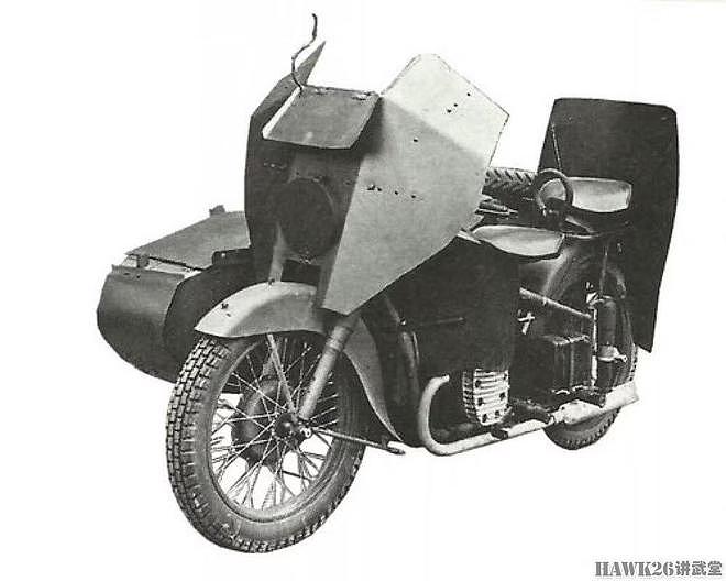苏联NATI M-72装甲摩托车 古怪“缝合怪”却成为重要技术里程碑 - 4