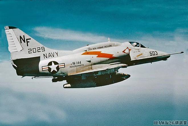 A-4“天鹰”轻型攻击机 曾是以色列空军主力机型 击落过米格-17 - 12