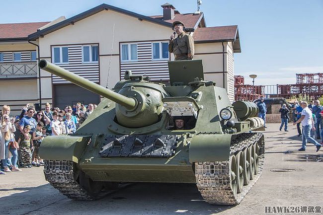 图说：SU-85坦克歼击车 源自T-34中型坦克 临危受命阻挡德军铁蹄 - 22