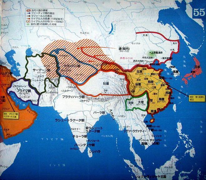 日本人绘制的中国朝代历史地图，到底有多少是客观存在的？ - 6