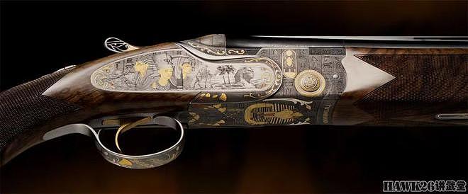 贝雷塔图坦卡蒙定制霰弹枪 纪念其陵墓发现100周年 致敬埃及文明 - 5