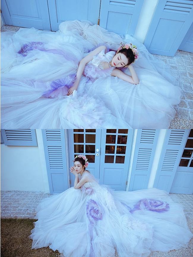 宋轶的“白雪公主”造型好美，浅粉色大裙摆礼服好高级，超惊艳 - 10