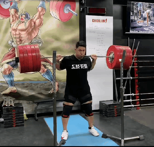 华哥挑战深蹲270公斤，成功完成3次动作，网友：动作不够标准 - 10