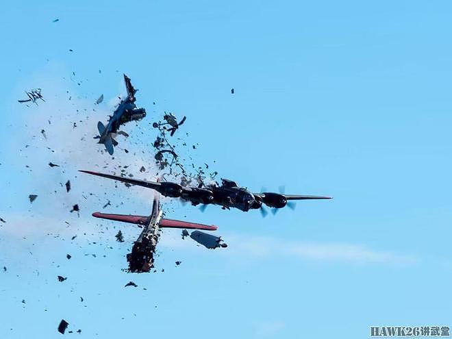 美国航空摄影师发布B-17珍贵照片 纪念11月12日因空中相撞坠毁 - 8