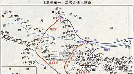 诸葛亮六出祁山，实际上是为了占据雍凉二州，但最终也以失败告终 - 2