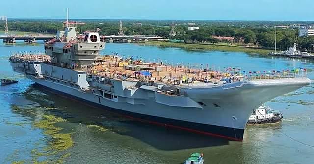 印度所谓的首艘国产航母“维克兰特”号，即将在八月中旬服役 - 11