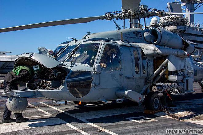 “林肯”号航母MH-60S舰载直升机高级战术训练 如何打击水面目标 - 2