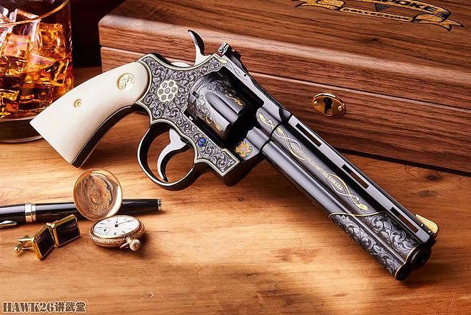 SK定制公司柯尔特主题雕刻手枪 采用古董型号 大师精心制作完成 - 1