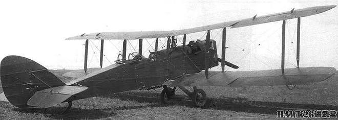 100年前 苏联空军接收特殊意义的飞机 英国德哈维兰侦察机改进型 - 1