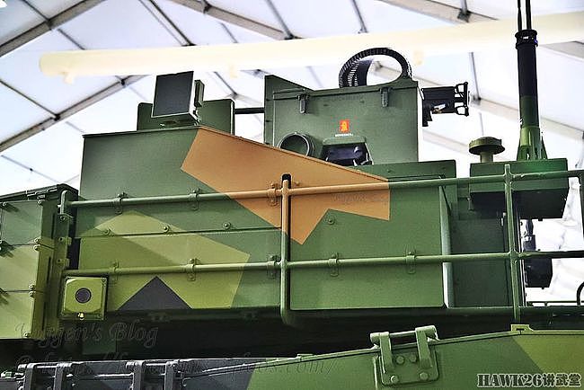 韩国展出K2-NO坦克原型车 配备主动防御系统 将参加挪威坦克竞标 - 7