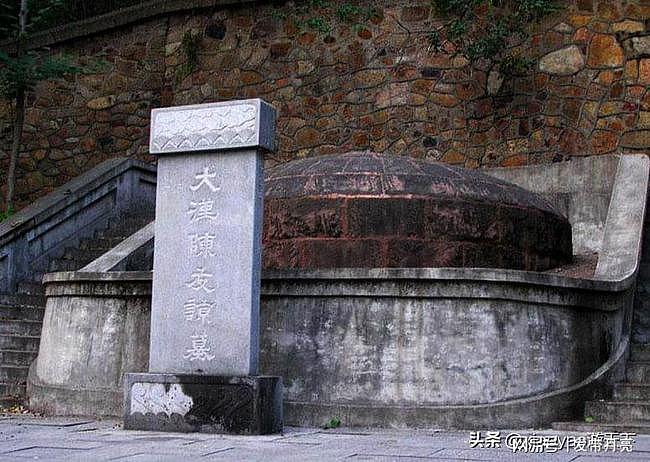 黄鹤楼旁的陈友谅墓，武汉市区唯一一座皇帝陵墓 - 16