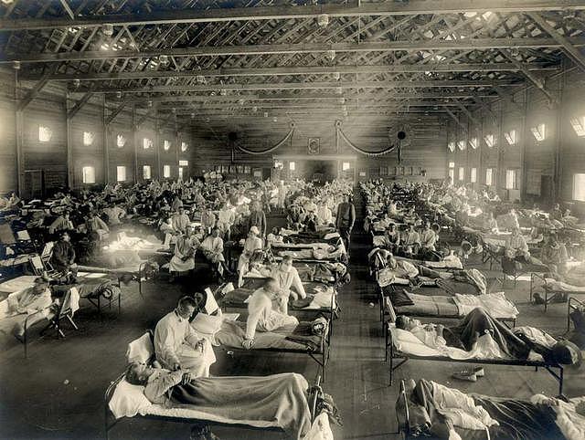 24张西班牙流感爆发时的老照片，展现了当时最真实的情况 - 10