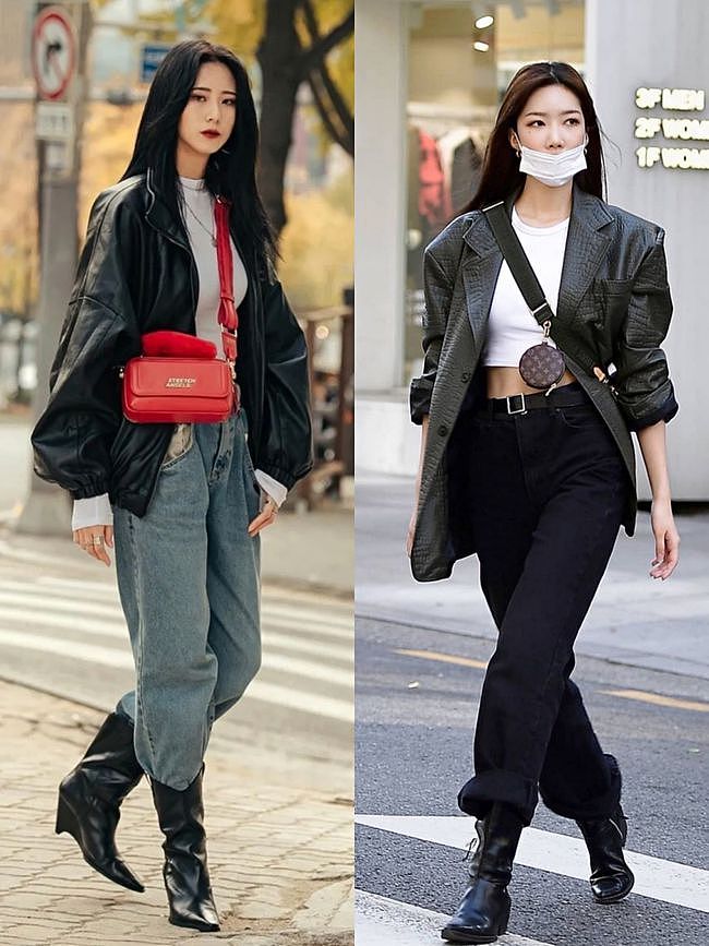 春季韩国街拍最爱这3件外套，这样穿尽显时髦范，省心还省力 - 4