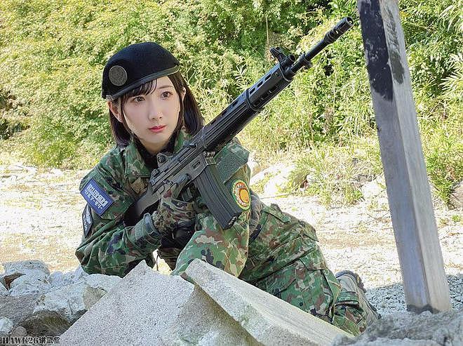 周末MM例图：美女声优东城咲耶子 开辟武装JK的新赛道 - 1