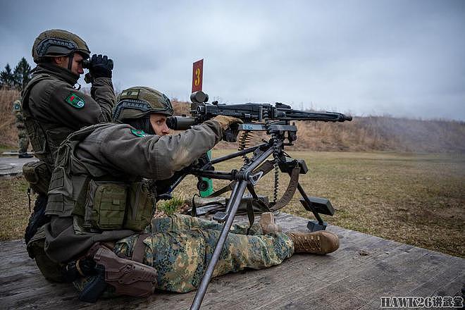 奥地利第25猎兵营实弹训练 MG74通用机枪火力全开 源自经典设计 - 2
