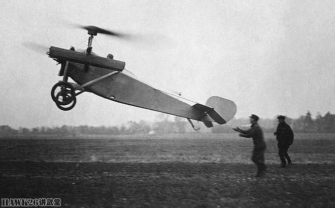 100年前 亨利·柏林纳原型机首次试飞 名不副实的三旋翼直升机 - 2