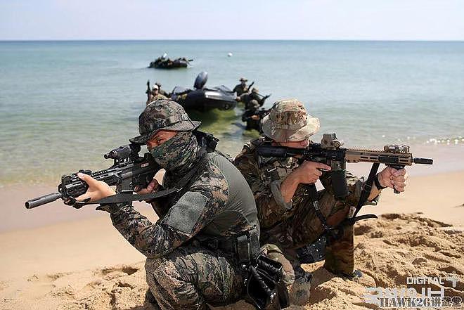美韩两国特种部队联合演习 海上突防成为重点 加剧地区紧张局势 - 2