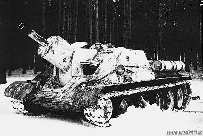 图说：SU-100自行反坦克炮 最强综合战斗力 德国重型坦克终结者 - 2