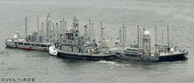 海外谈中国：布满角反射器的奇怪驳船 提升海军电子战的重要装备 - 8