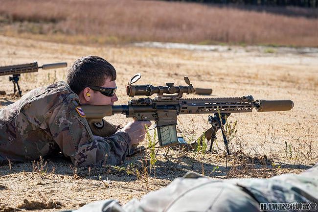 新泽西国民警卫队装备M110班组精确射手步枪 士兵进行实弹体验 - 26