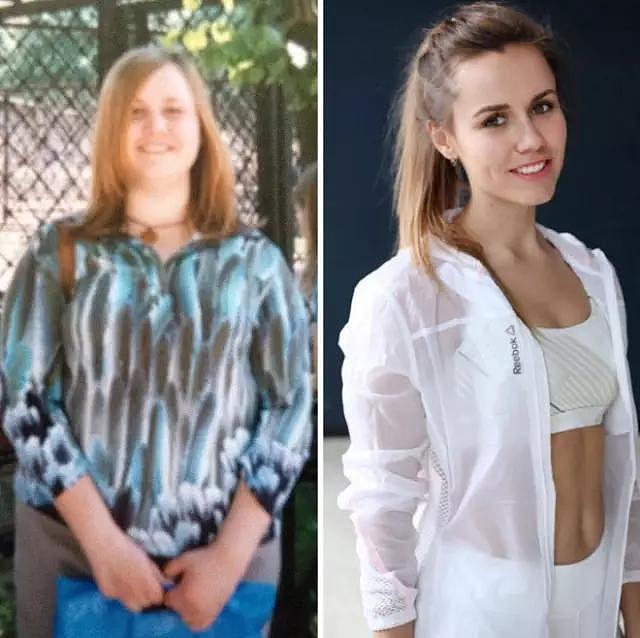 214斤俄罗斯胖妹，减肥三年甩掉55公斤肥肉，前后对比判若两人 - 3