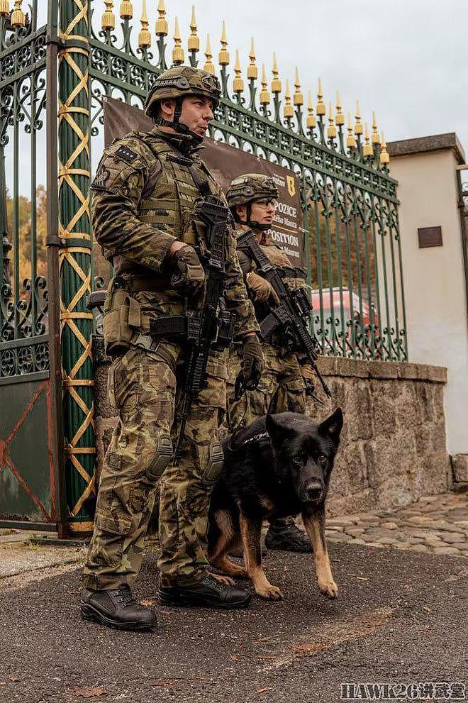 捷克警方举行一场特殊演习 占领城堡保护文物 无托狙击步枪很重要 - 2