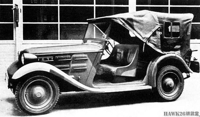 二战德军后轮驱动车辆 大众-82过于出色 将“桶车”变成专属名称 - 5