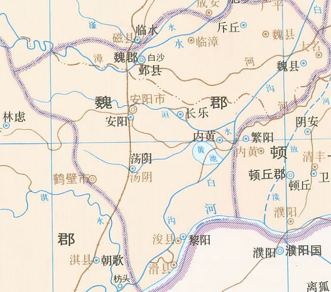 河南省汤阴县，唐朝以前800多年一直名为荡阴，为何后来改为今名 - 2