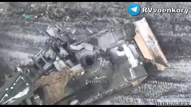 乌克兰第一辆M1A1SA“艾布拉姆斯”坦克被击毁 无法确定“凶手” - 7