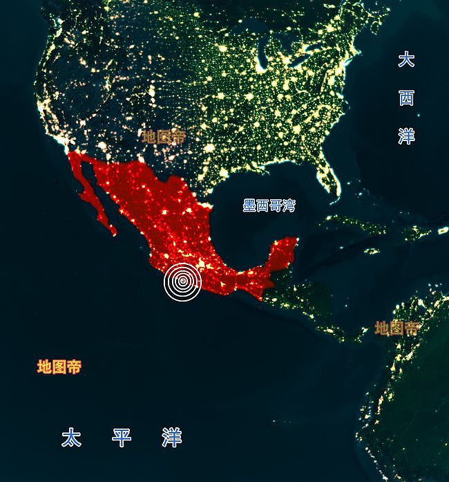 墨西哥为何地震多？太平洋板块如何撞击北美洲板块的 - 1