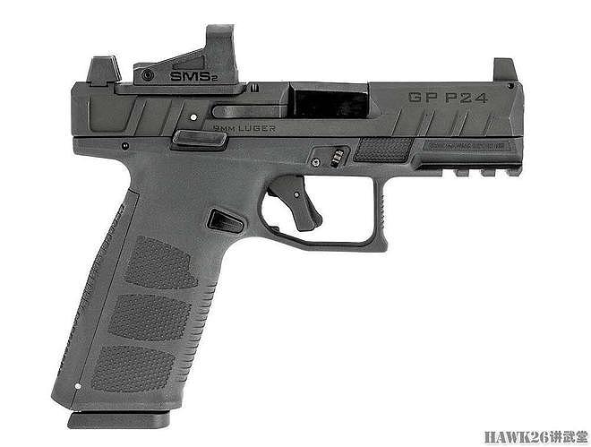 强大力量公司P24 LP24手枪 斯洛伐克简约设计风格 兼容格洛克弹匣 - 2