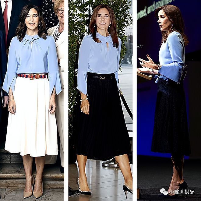 女人上了年纪该如何穿？看50岁丹麦王妃亲自示范，轻松穿出好气质 - 7