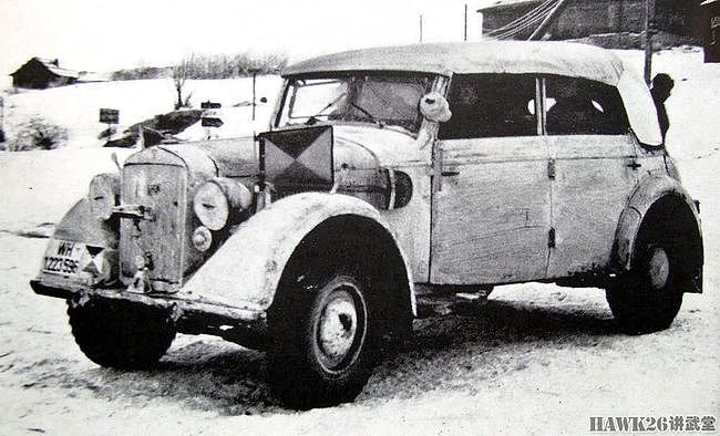 二战德军全轮驱动车辆 顶尖技术集于一身 希特勒座车改成移动邮局 - 12