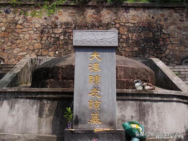 黄鹤楼旁的陈友谅墓，武汉市区唯一一座皇帝陵墓 - 14