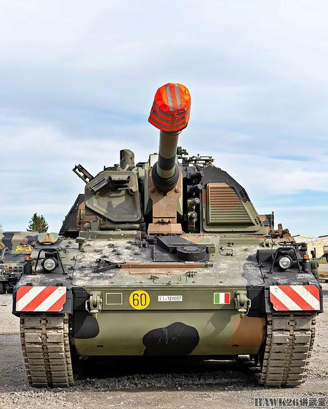 意大利野战炮兵团参加“动态前线”演习 PzH 2000自行榴弹炮亮相 - 1
