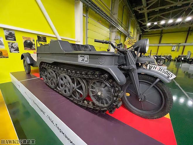 图说：二战德军半履带摩托车 技术复杂功能多样 因动画片“出圈” - 6