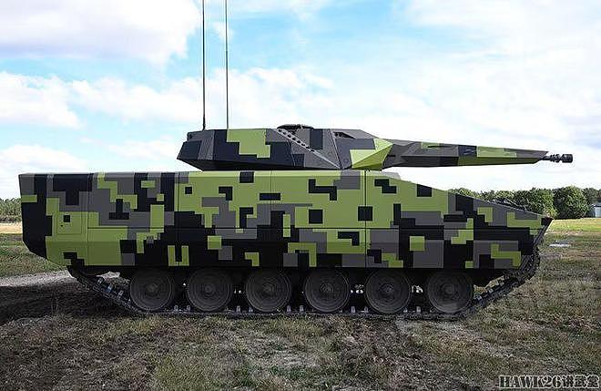 细看：莱茵金属KF41“山猫”步兵战车 雷达隐形设计的科幻武器 - 6