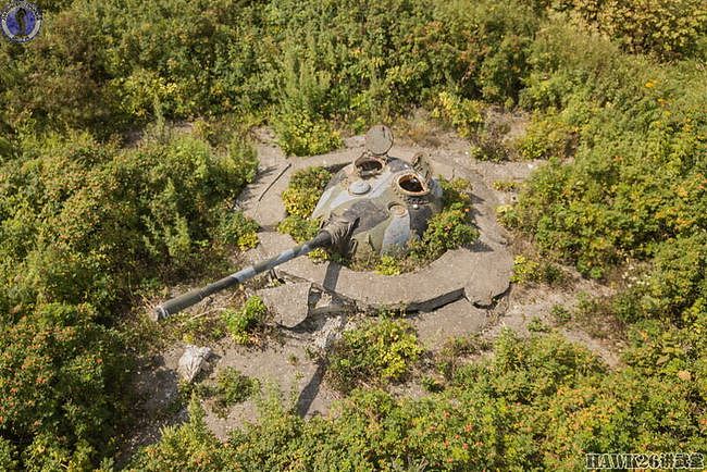 库页岛的最后防线：T-54坦克炮塔构筑炮兵阵地 如今已变成了废铁 - 5